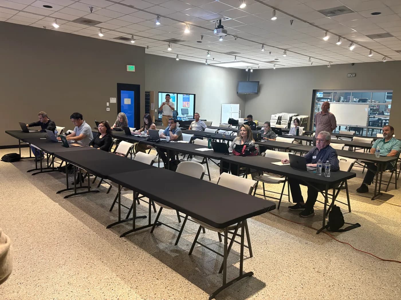 A full room of participants at a free CIF workshop